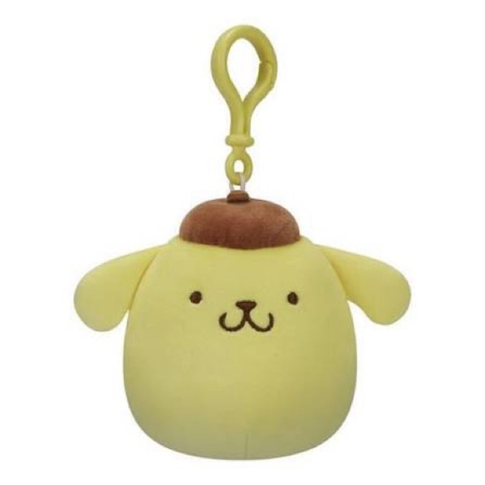 Squishmallows Pompompurin Plush Keychain